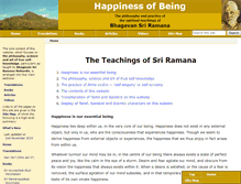 Tablet Screenshot of happinessofbeing.com